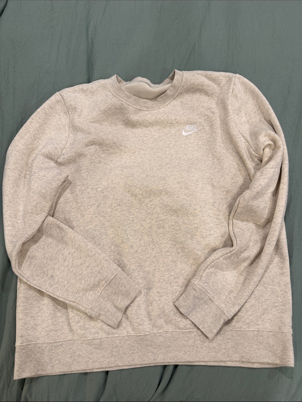 Nike Men’s Crewneck Sweatshirt - Light Gray Heather